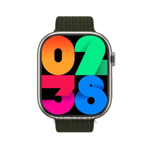 Smartwatch (Make and Answer Calls) 1.83-inch Full Touch Screen Wireless Calling Sports Watch for Android and iPhone Phones, 100+ Sports Modes, Customizable Watch Faces, Calculator, Calories, Steps, Distance, Fitness Smartwatch