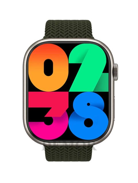 Smartwatch (Make and Answer Calls) 1.83-inch Full Touch Screen Wireless Calling Sports Watch for Android and iPhone Phones, 100+ Sports Modes, Customizable Watch Faces, Calculator, Calories, Steps, Distance, Fitness Smartwatch