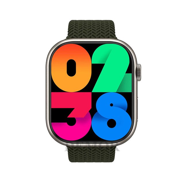 Smartwatch (Make and Answer Calls) 1.83-inch Full Touch Screen Wireless Calling Sports Watch for Android and iPhone Phones, 100+ Sports Modes, Customizable Watch Faces, Calculator, Calories, Steps, Distance, Fitness Smartwatch