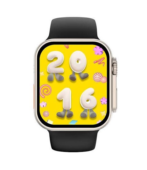 Smart Watch, 1.83-Inch Full Touch Screen TFT Display, USB Rechargeable With 180mAh Battery, Multi-Sport Mode Activity Tracker, Location Navigation, Dialing And Mail, Wireless Calling And Messaging Reminders, Remote Camera/Music Player, Dual TPU Watch Strap, Sports And Outdoor Fitness Watch, For Men And Women, Not Waterproof