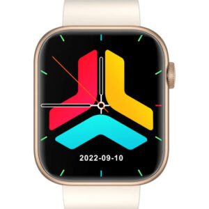 [Smart Watch] 1.83-inch Full Touch Screen Smart Watch | USB Rechargeable, Wireless Call And Message Reminder, Dual TPU Strap, Pedometer, Multi-sport Mode Outdoor Fitness Watch, Exercise Record, Email Display, Activity Tracker, Positioning Navigation, Remote Camera/music Player, Multiple APP SMS Notifications, TFT Display, Compatible with Android And iPhone