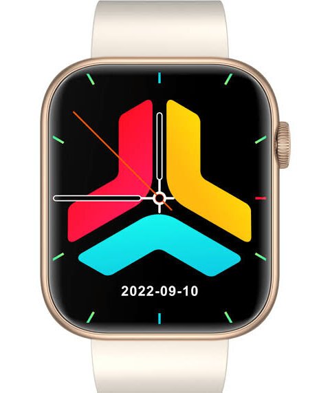 [Smart Watch] 1.83-inch Full Touch Screen Smart Watch | USB Rechargeable, Wireless Call And Message Reminder, Dual TPU Strap, Pedometer, Multi-sport Mode Outdoor Fitness Watch, Exercise Record, Email Display, Activity Tracker, Positioning Navigation, Remote Camera/music Player, Multiple APP SMS Notifications, TFT Display, Compatible with Android And iPhone