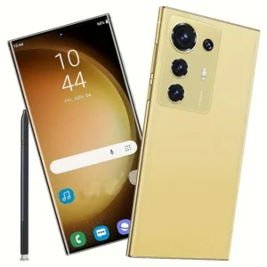 S25 Ultra 6.8-inch smartphone, running Android system, with 8+128GB storage options. It is equipped with dual 13-megapixel + 48-megapixel cameras, comes with a stylus, supports dual SIM cards, and is available in various fashionable colors.