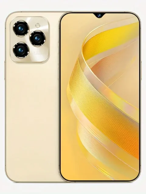 Smartphone Unlocked, with 8GB RAM + 256GB Storage, 6.8-Inch HD Display, 13-Megapixel + 48-Megapixel Camera, Long Battery Life, Dual SIM Support, Built-In Stylus, Includes Headphones, Protective Case, Screen Protector, And Type-C Charger